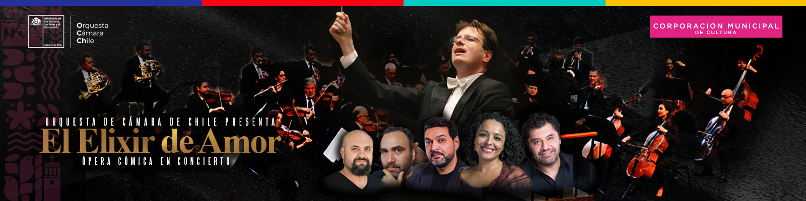 “El elixir de amor”: Orquesta de Cámara de Chile en Puente Alto